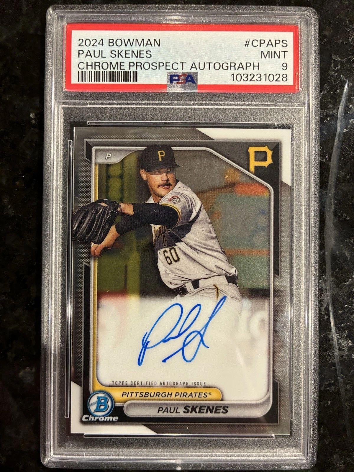 Graded card — Paul Skenes